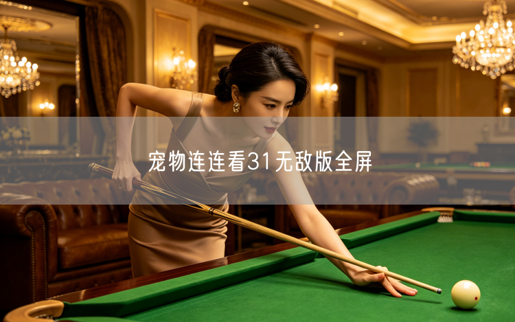 宠物连连看31无敌版全屏
